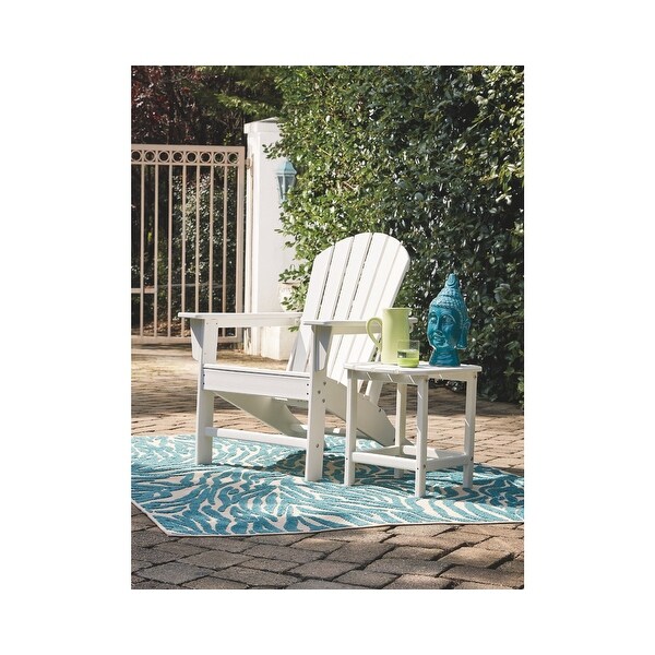 Signature Design by Ashley Sundown Treasure Outdoor Poly All Weather Rectangular End Table