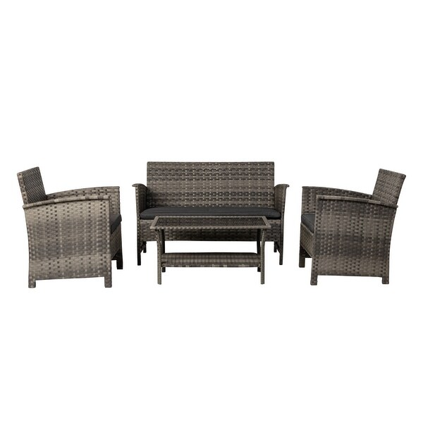 Jareth Wicker Patio Set