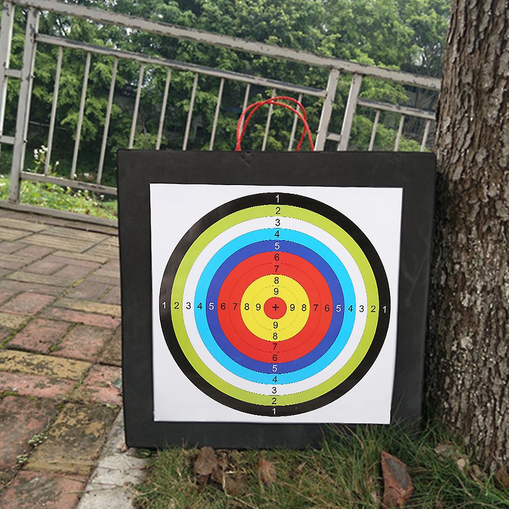 10pcs Practicing Target Paperlot 42.5*42.5cm Archery Target Paper Face For Arrow Bow Shooting Hunting Practice