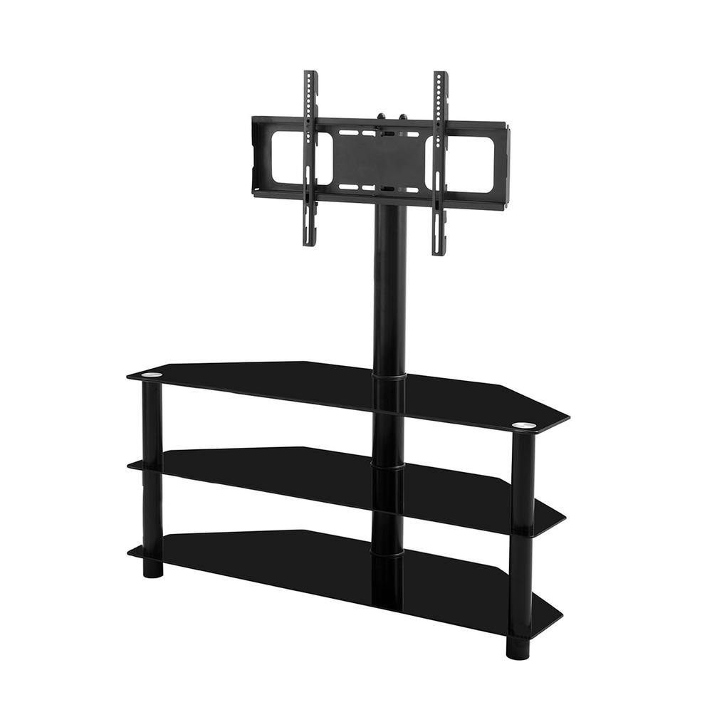 Large Tabletop TV Stand Mount with 45 Swivel For 35-65 in TV chuchu-XB360