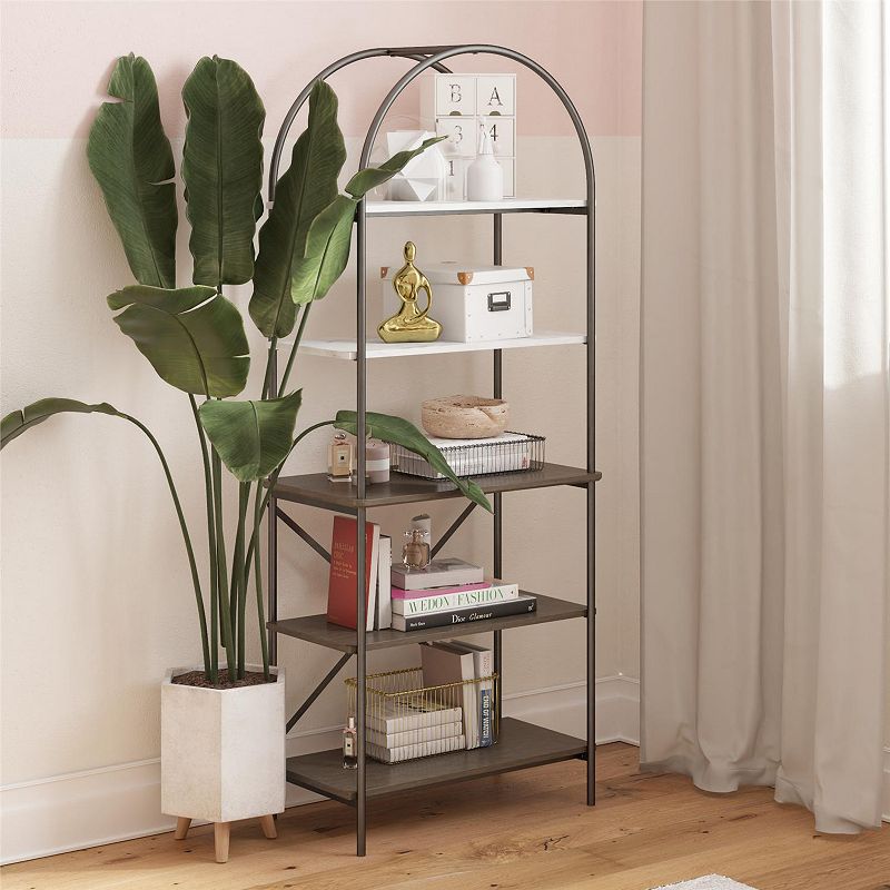 CosmoLiving by Cosmopolitan Vivinne 5-Shelf Bookcase