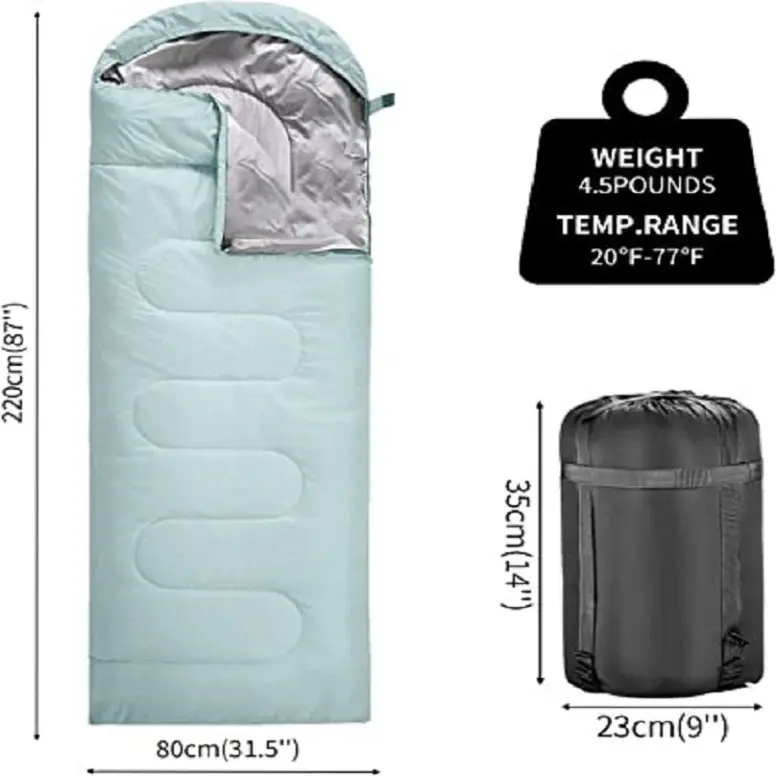 Wholesale sleeping bag Waterproof Outdoor sleeping bag cold proof sleeping bag portable for camping accessories