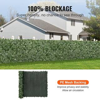 VEVOR Ivy Privacy Fence 59 x 118 in. Artificial Green Wall Screen Greenery Ivy Fence Faux Hedges Vine Leaf Decoration WLSR59X1181PCNFTAV0