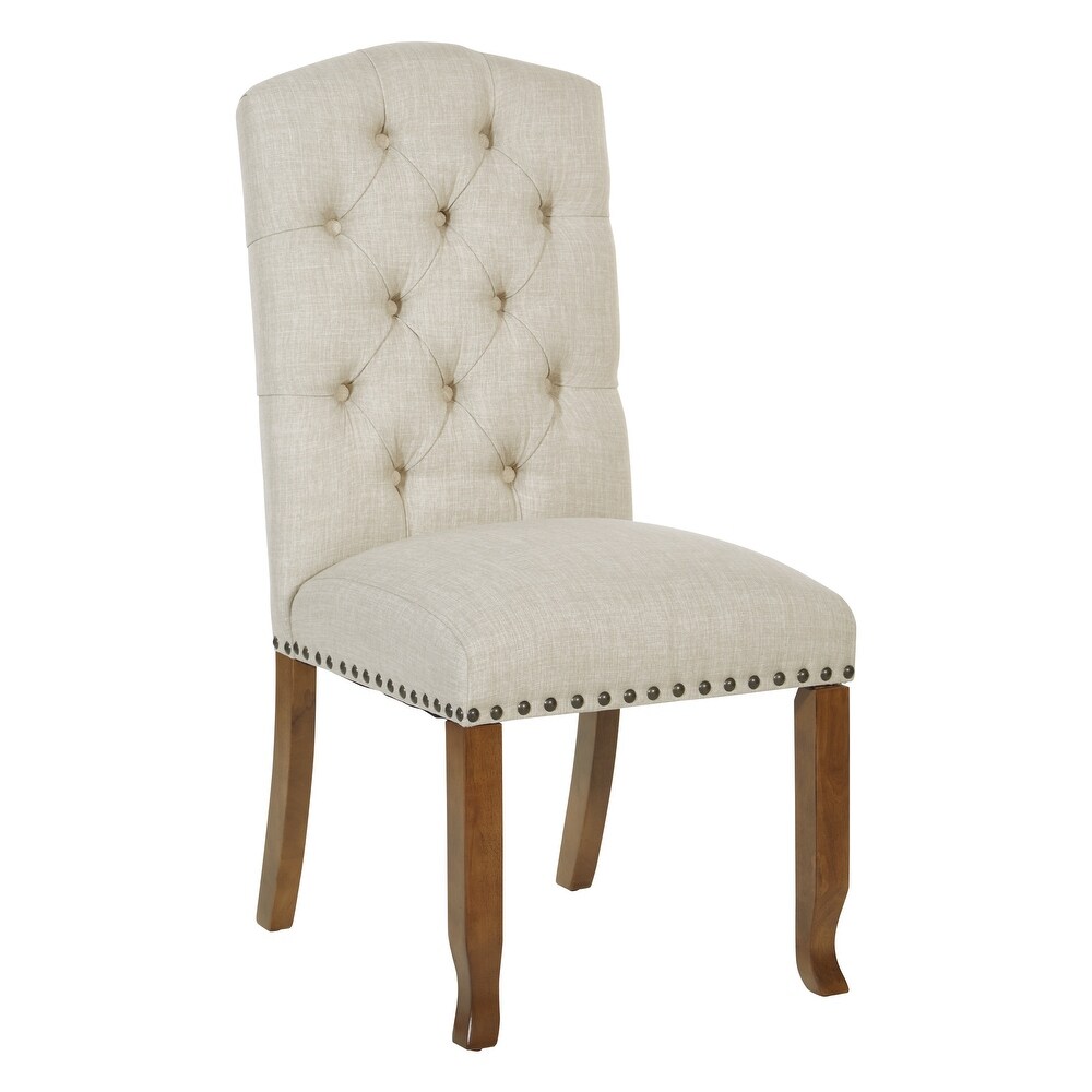 Jessica Fabric Tufted Dining Chair