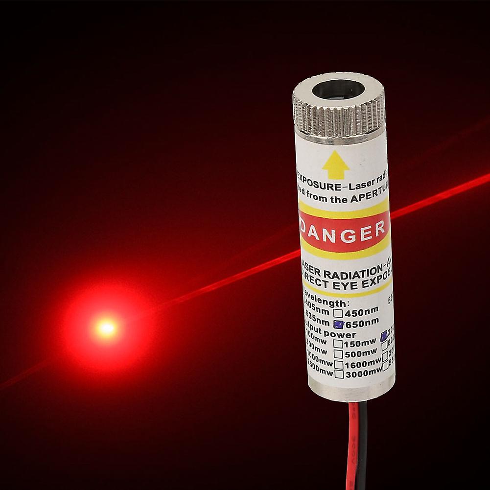 200mw Red Laser Module 650nm Wave Length Light Laser Module Head 5v