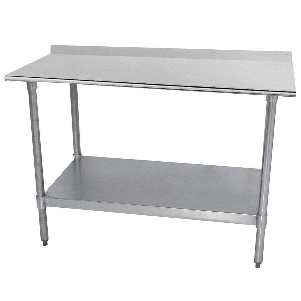 Central Exclusive Economy Stainless Steel Work Table With 2