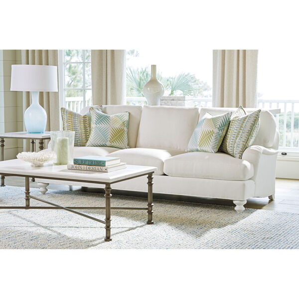 Ocean Breeze White Gilmore Sofa