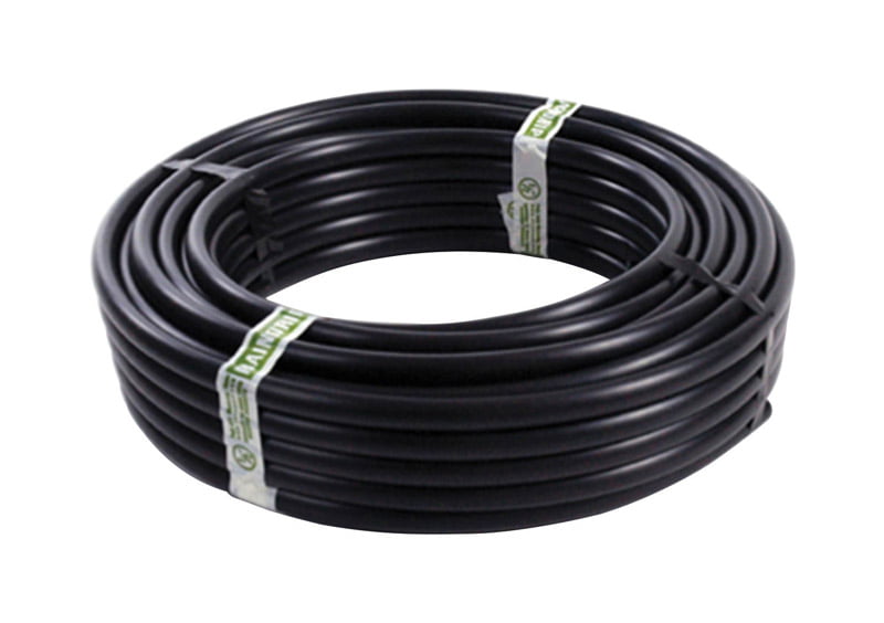 Raindrip 062010P Drip Watering Hose， Black Poly .710-In. x 100-Ft.