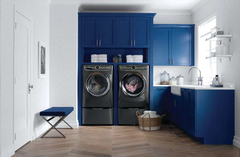 Electrolux EFME627UTT Front Load Perfect Steam™ Electric Dryer With Predictivedry™ And Instant Refresh - 8.0. Cu. Ft.