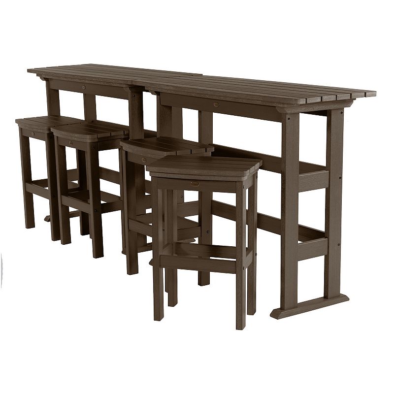 Highwood Lehigh 6-piece Bar Height Balcony Set