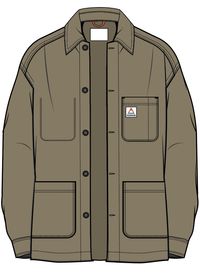 Balsa Canvas Overshirt - Biscuit