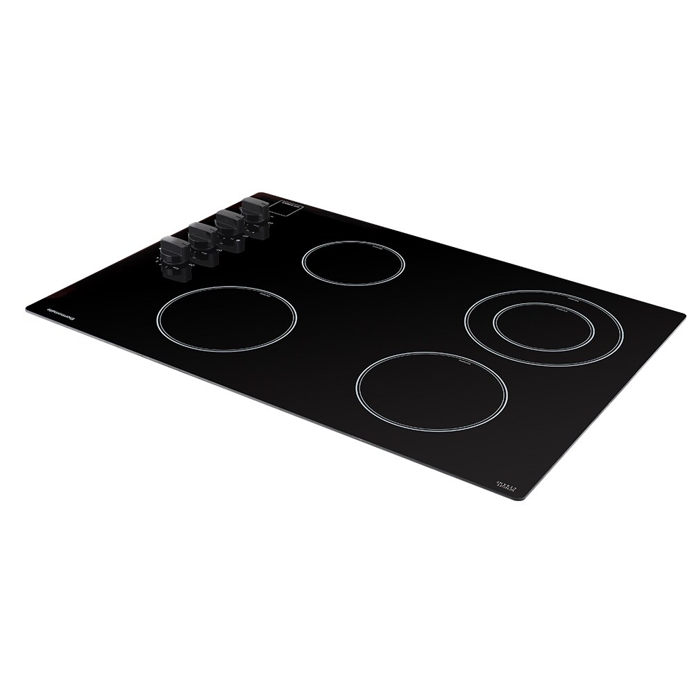 thermomate 30 in. Total 73 000W Built In Electric Cooktop with 4 Burners  Radiant Smooth Surface 240V