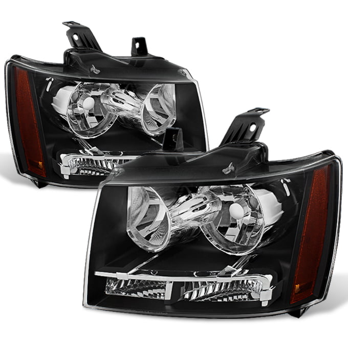 Fit 2007-2014 Suburban Tahoe Headlights Lights Avalanche 2008 2009 2010 2011