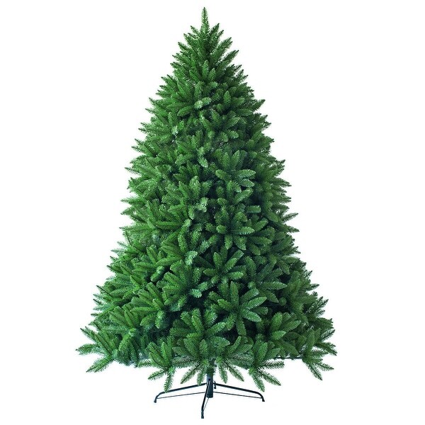 Gymax 5ft 600 Hinged Tips Artificial Christmas Fir Tree Patio Home