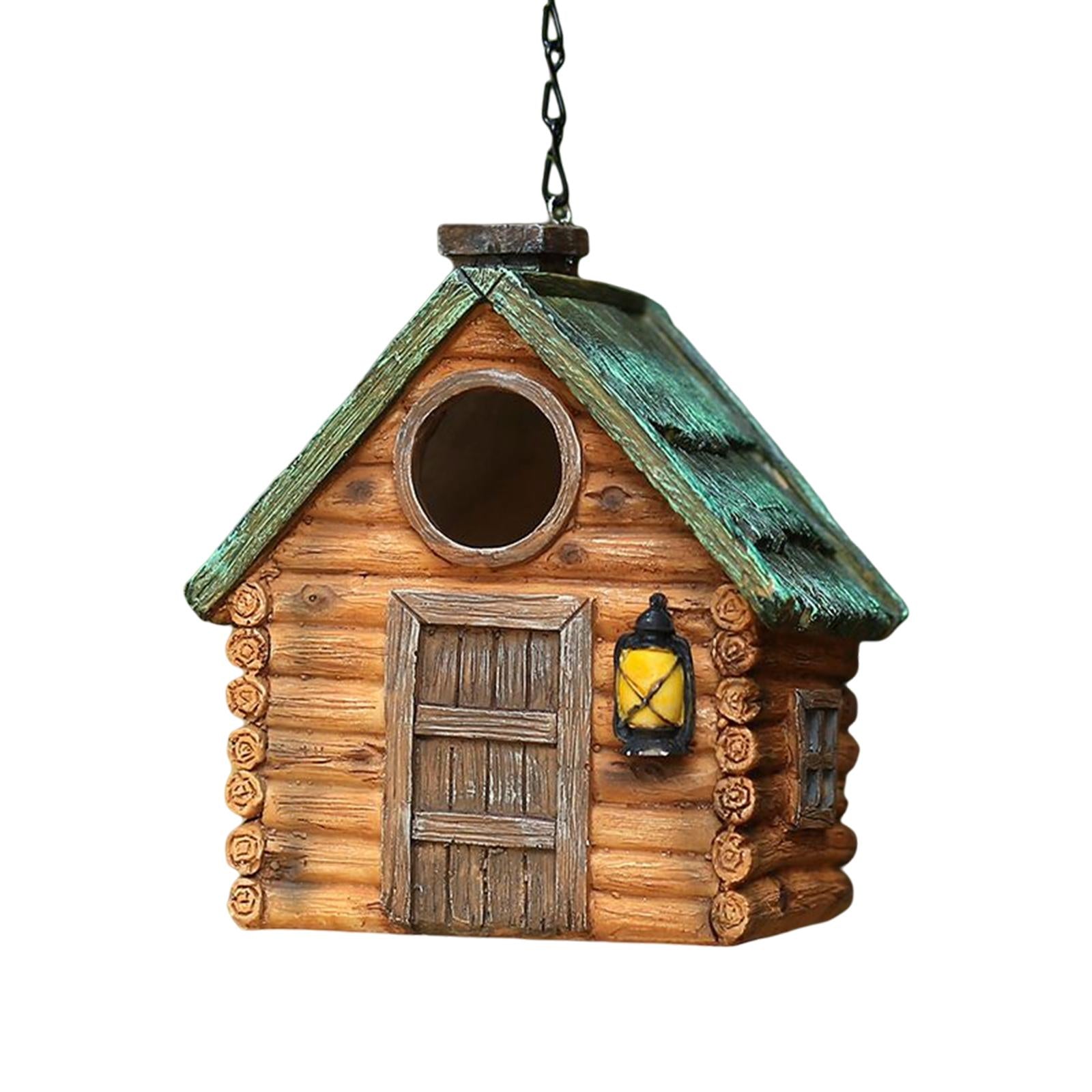 Hanging Birdhouses Shelter for Cardinal Bluebird for Home Courtyard Outdoor