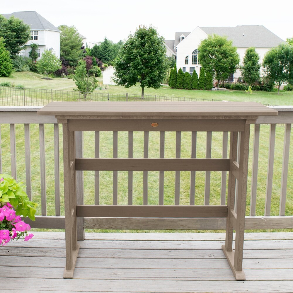 Lehigh Eco friendly Balcony Table   Bar height