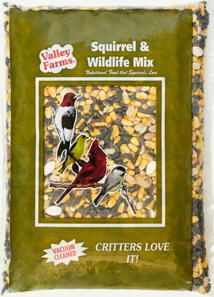 Valley Farms Squirrel and Wildlife Mix Food， 15-lb bag