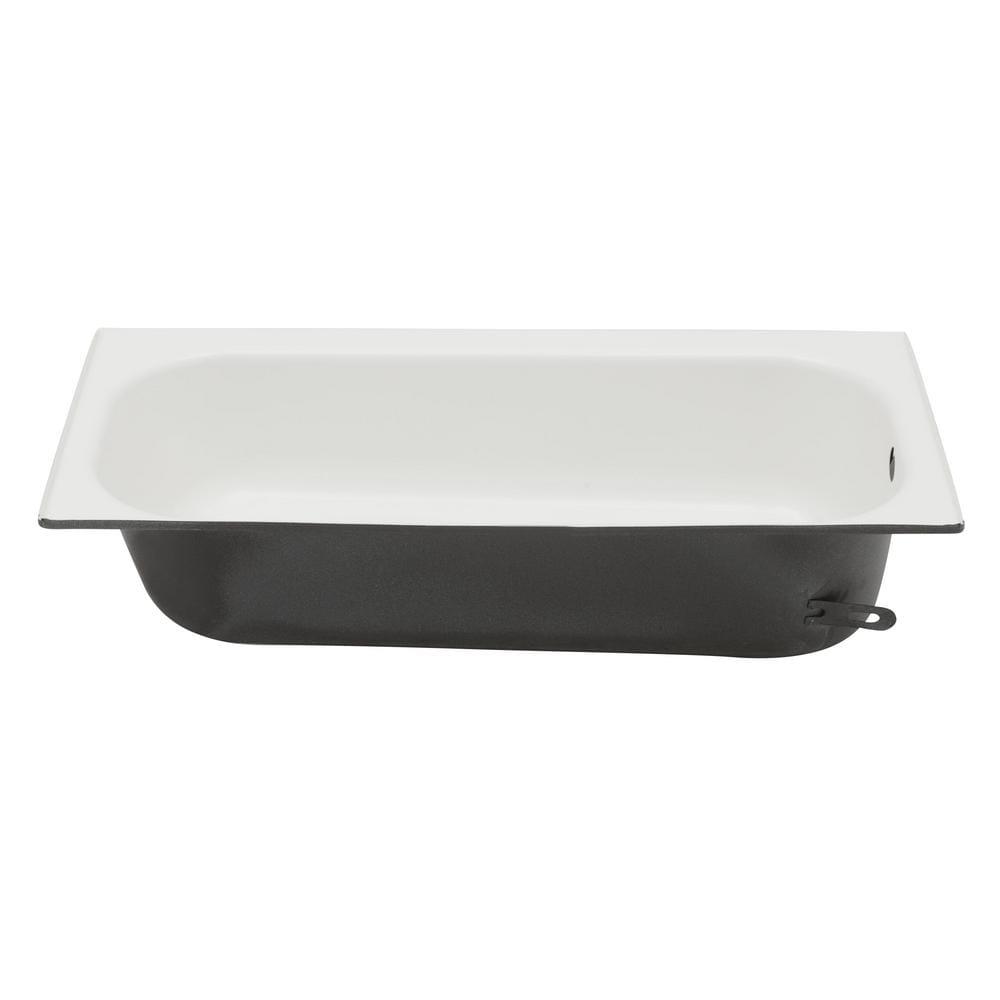 Bootz Industries Aloha 60 in x 30 in Soaking Bathtub with Left Drain in White