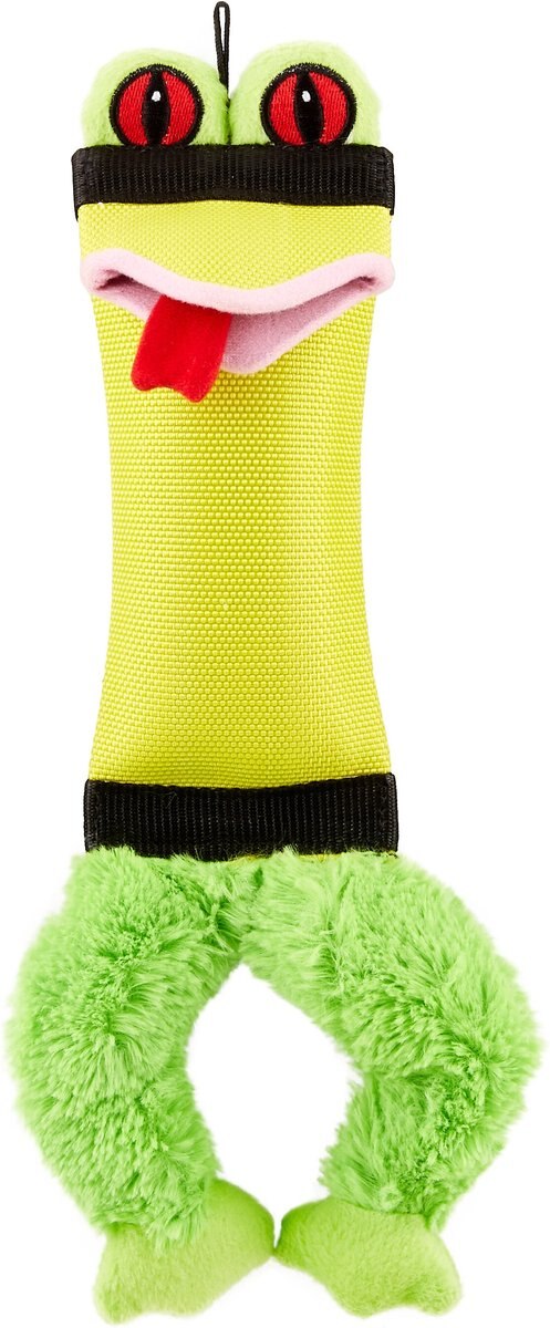 Hyper Pet Firehose Friends Frog Dog Toy