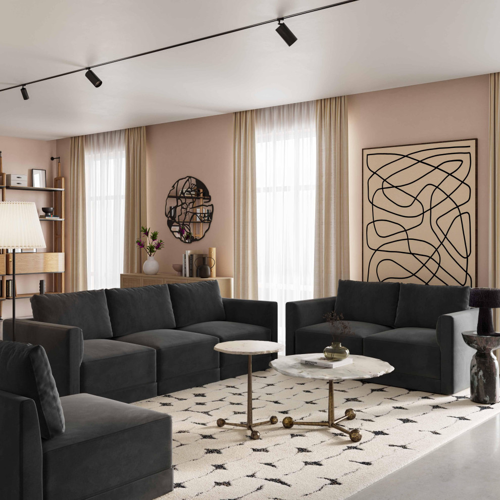 Willow Modular Sofa   Transitional   Sofas   by TOV Furniture  Houzz