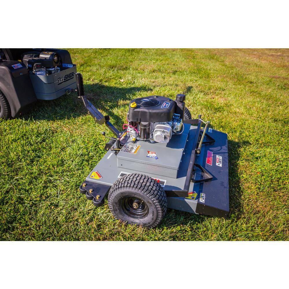 SWISHER 44 in. 11.5 HP Briggs and Stratton Electric Start Finish-Cut Trailmower FCE11544BS