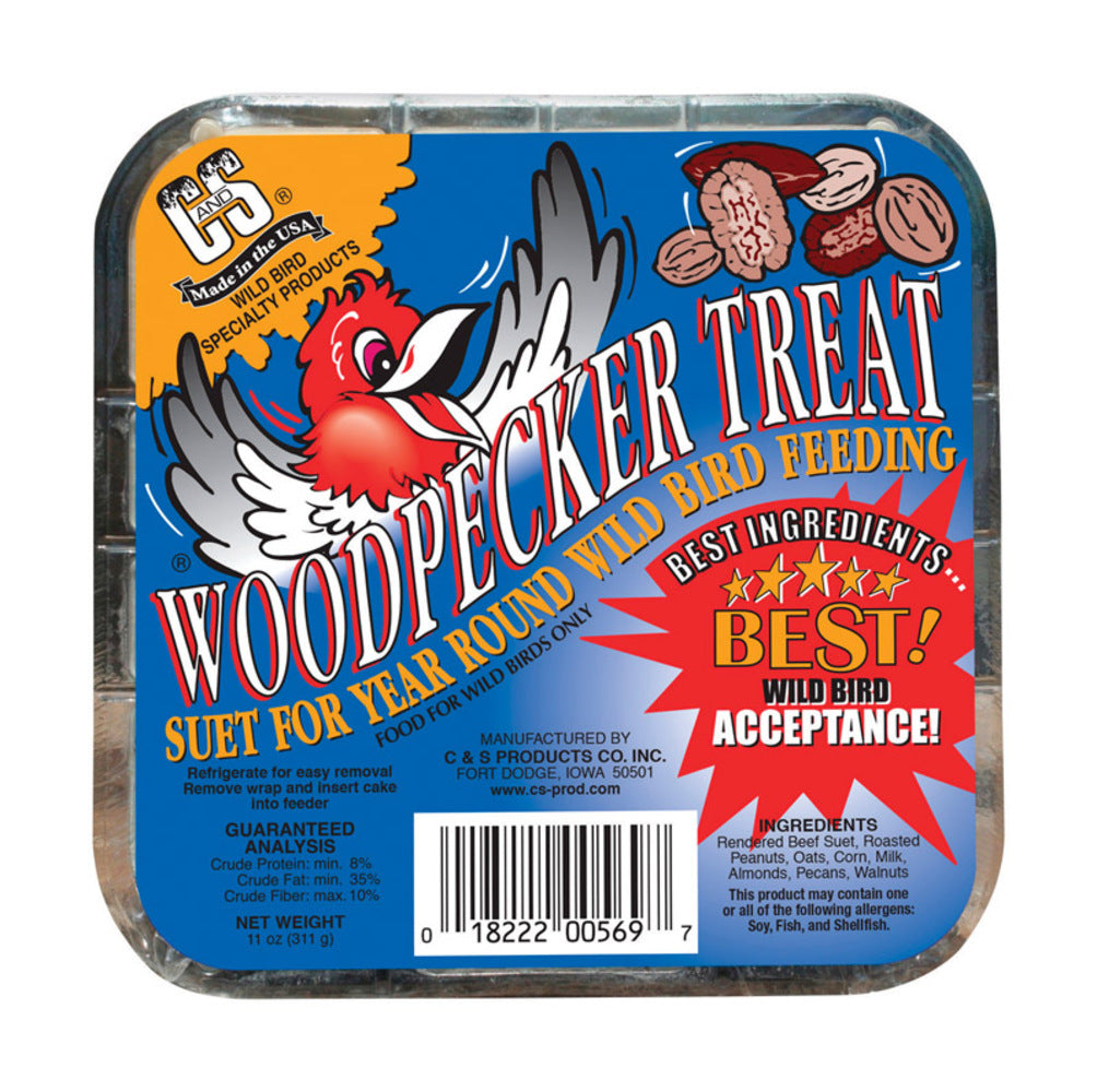 WOODPECKER SUET 11OZ