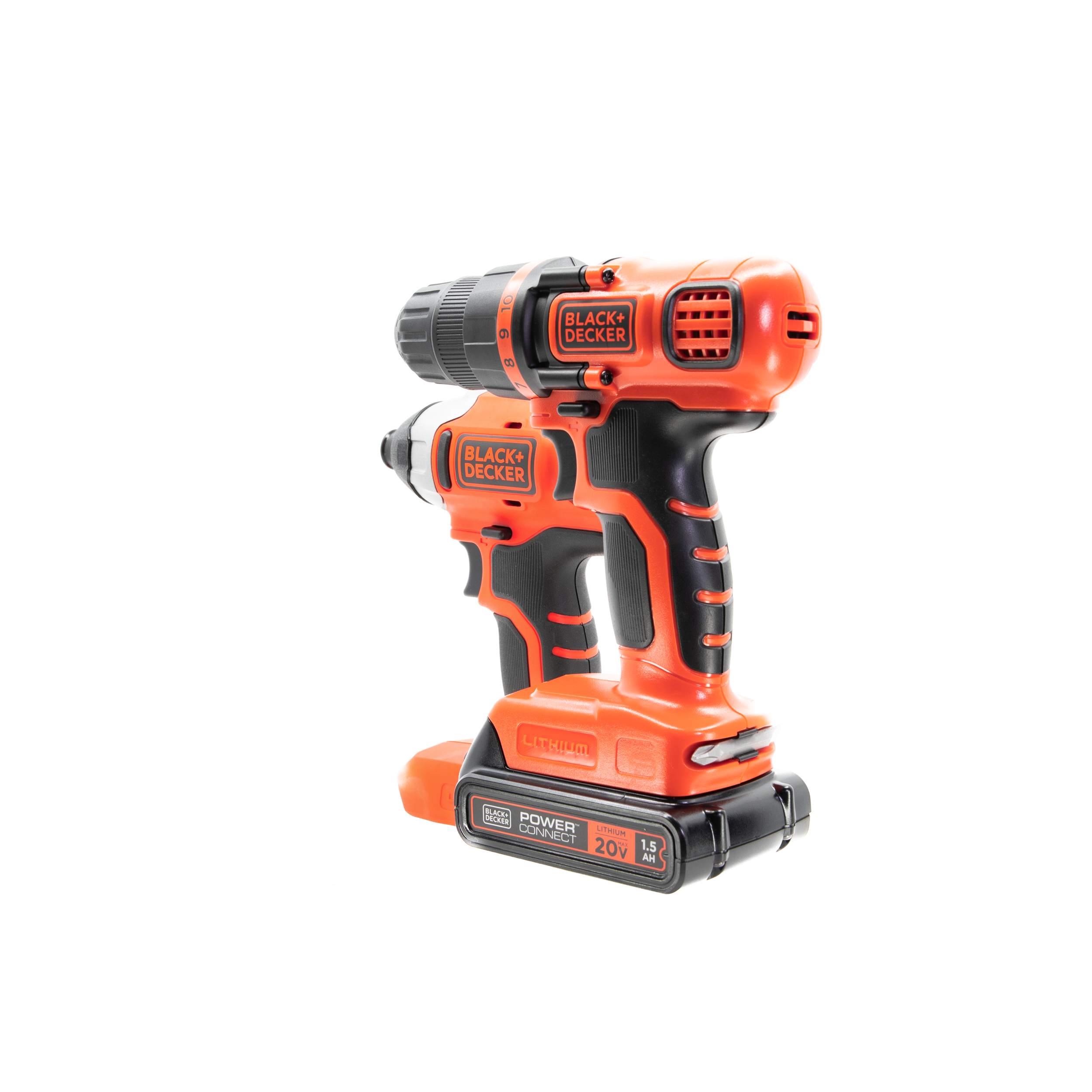 20V MAX* Cordless Drill and Impact Driver, Power Tool Combo Kit with Battery and Charger