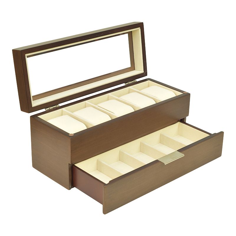 Brushed Brown Watch Box