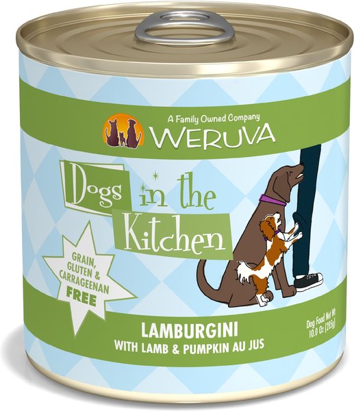 Weruva Dogs in the Kitchen Lamburgini with Lamb and Pumpkin Au Jus Grain-Free Canned Dog Food