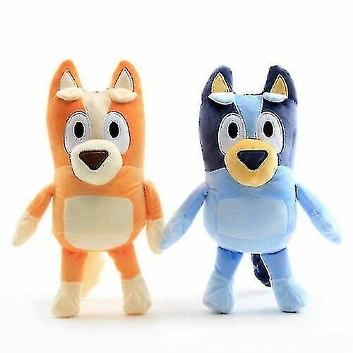 2pc Plush Toys - 25cm Cartoon Dog Family Stuffed Animals Dolls | Kids' Soft Toys