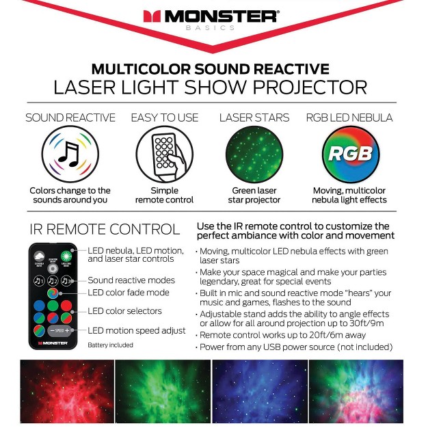 Monster Laser Light Projector