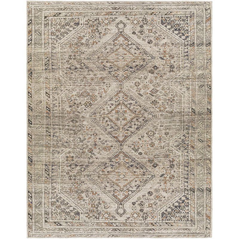 Tonganoxie Traditional Washable Area Rug