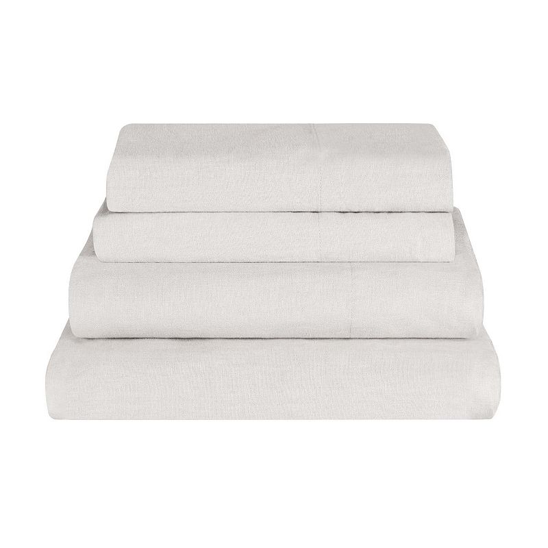 SUPERIOR Cotton Linen Blend Sheet Set