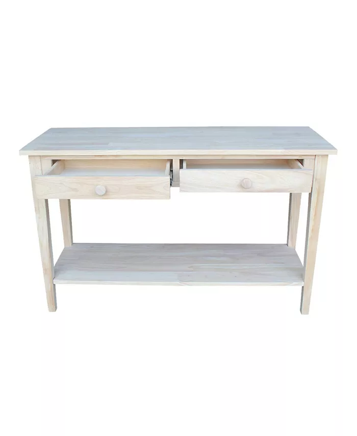 International Concepts Spencer Console Server Table