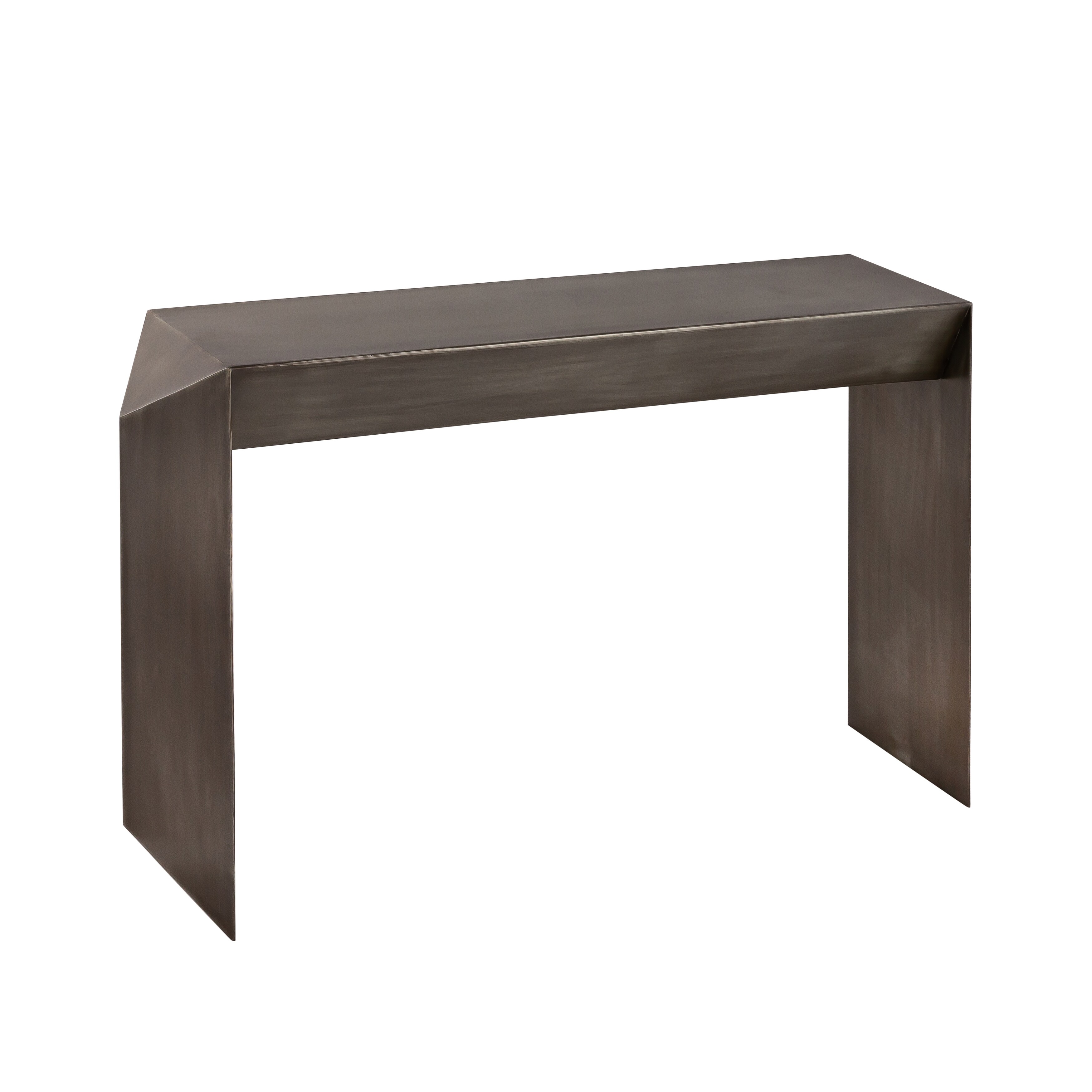 Pasargad Home Katya Antique Finish Iron Console Table - W12