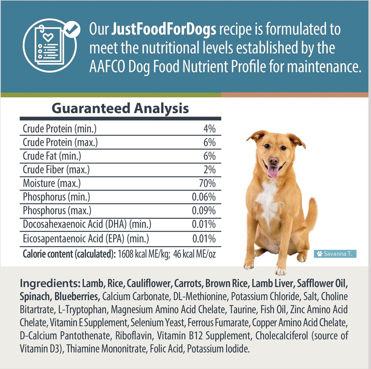 JustFoodForDogs Veterinary Diet Renal Support Low Protein Frozen Human-Grade Fresh Dog Food