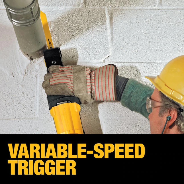 DEWALT Variable Speed Corded Reciprocating Saw