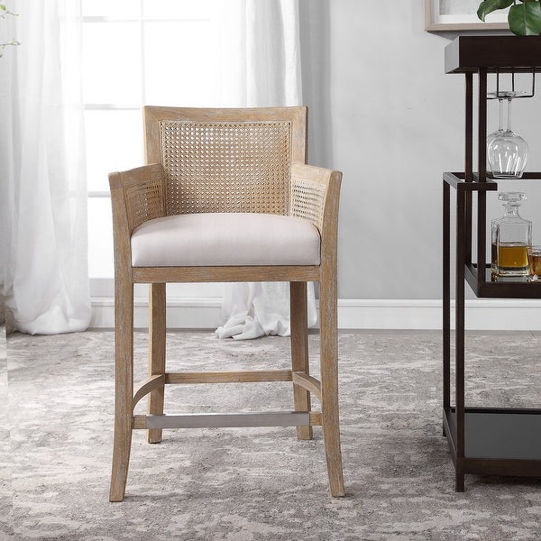 Uttermost Encore Natural Counter Stool