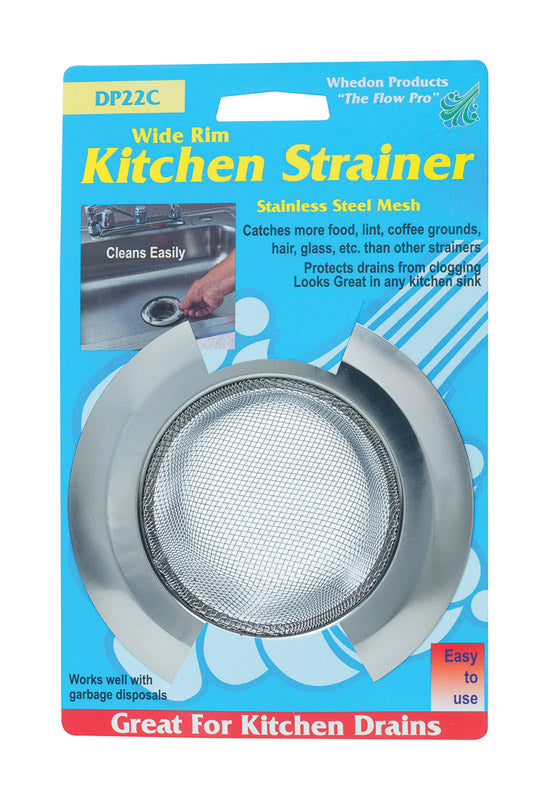 KITCHEN STRAINER WD RIM