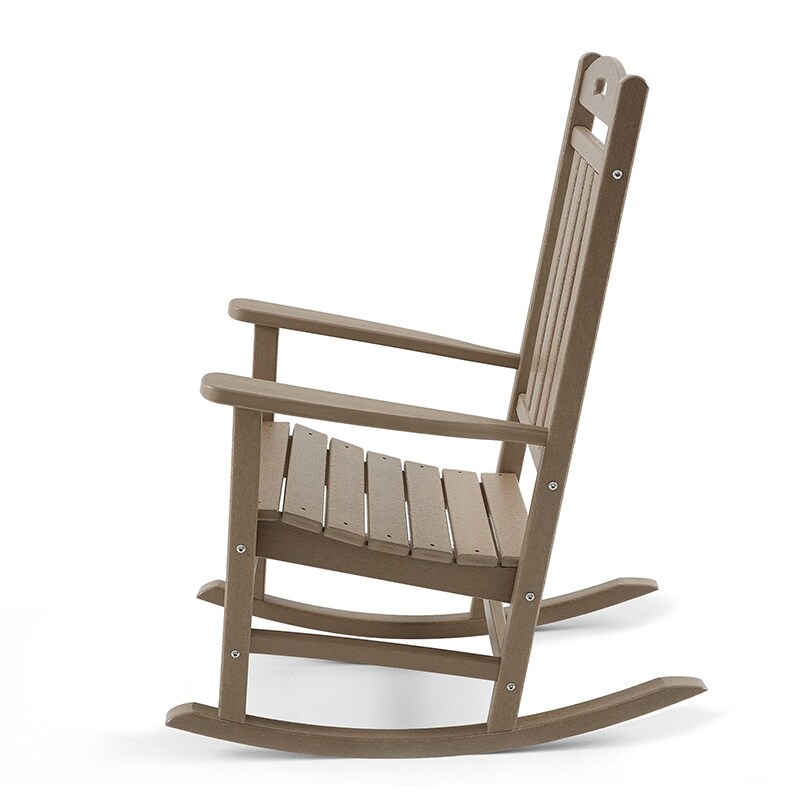 Polydun Outdoor Plastic Rocking Chair