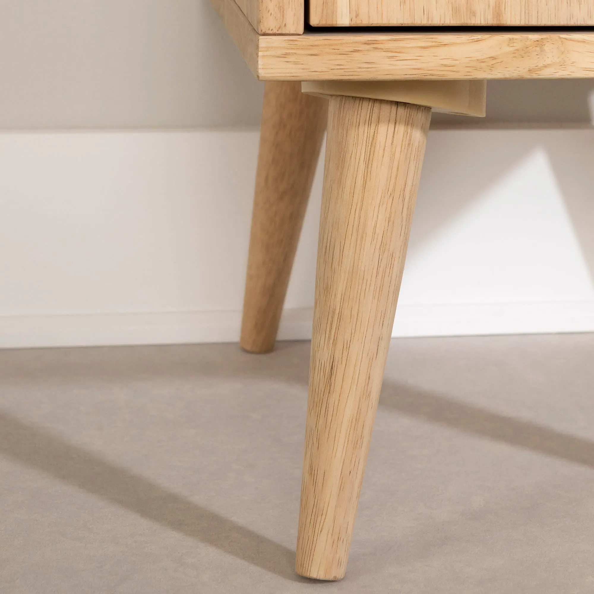 Kodali Natural End Table with Storage - South Shore