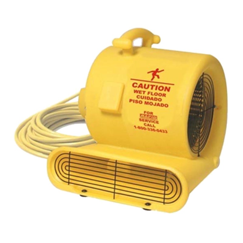 Bissell AM10D Yellow Air Mover 1/3 HP 3 speed 1，050 CFM