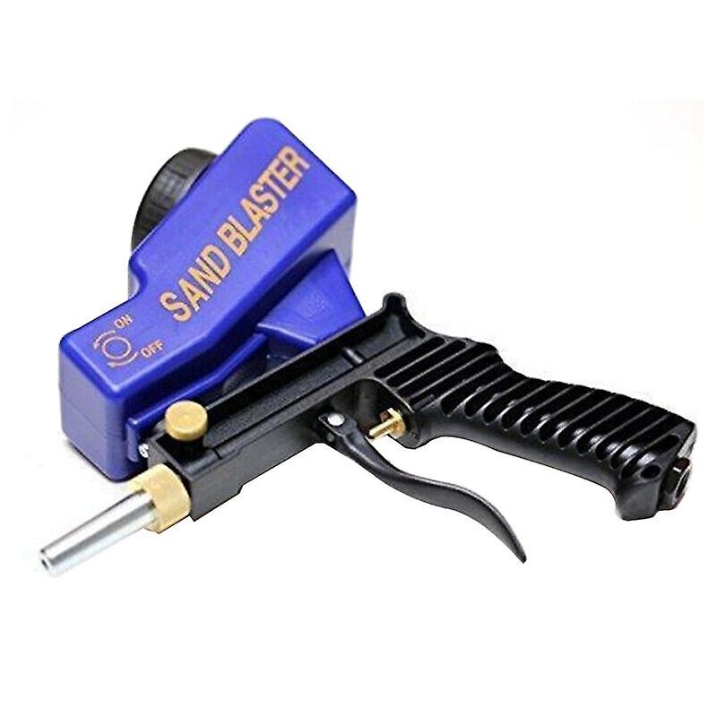 Uk Portable Air Speed Gun Sand Blaster Sandblaster Sandblasting Remove Rust Tool W12595054