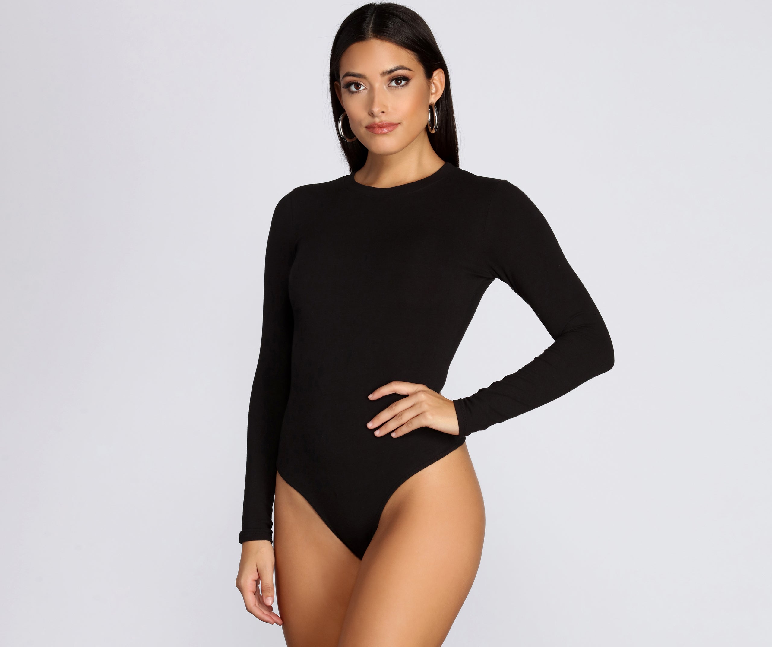 Not Your Basic Long Sleeve Bodysuit