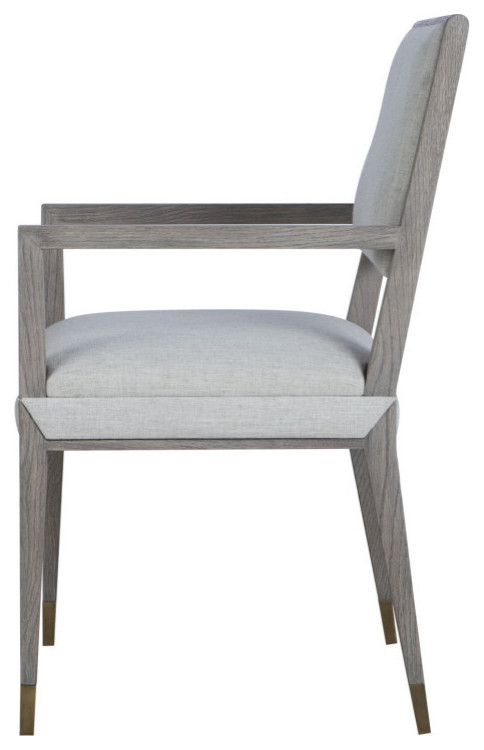 Roman Dining Arm Chair Madison Dove/Gray   Transitional   Dining Chairs   by V.S.D Furniture  Houzz