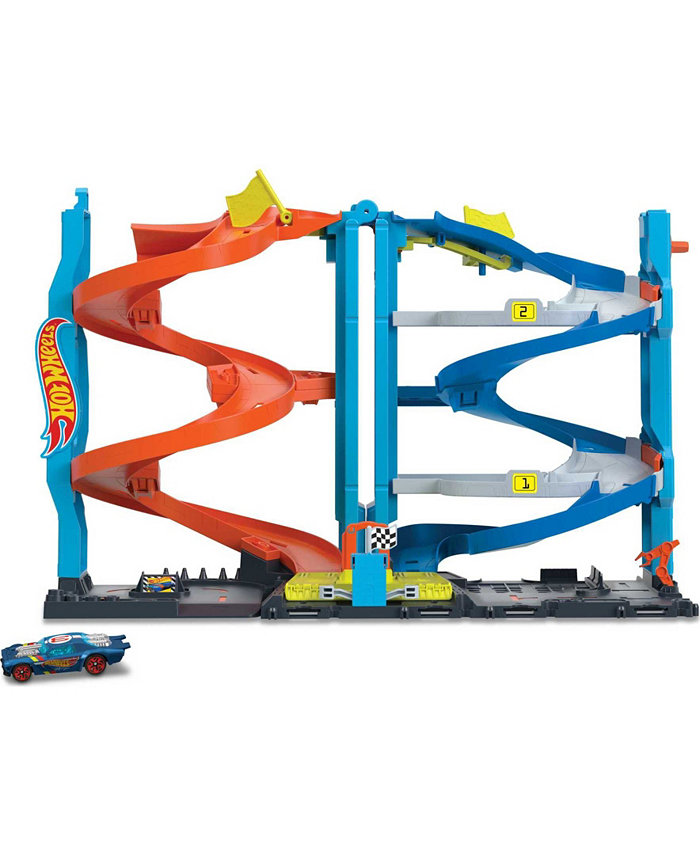 Hot Wheels City Transforming Race Tower Playset