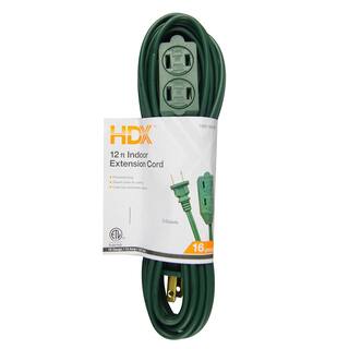 HDX 12 ft. 162 Green Cube Tap Extension Cord KAB-1KAB-10F