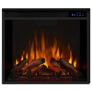 Real Flame Churchill 51 in. Corner Media Console Electric Fireplace in Dark Espresso 3750E-DE