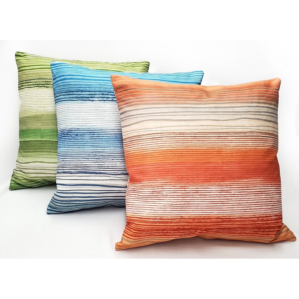 Pillow Decor Sedona Stripes Throw Pillows