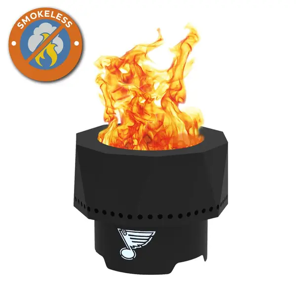 Blue Sky St Louis Blues Ridge Smokeless Fire Pit